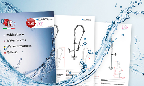 Commercial faucets: news for Klarco and RdF