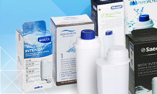 Kompletní sortiment vodních filtrů pro kávovary: Originální a After-Market